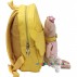 Рюкзак с игрушкой Мишутка желтый 